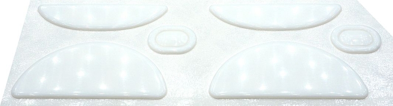Hyperglides Hypergleits Hypergleids esptiger tiger ice arc Corepad Skatez PRO Ajazz AJ139